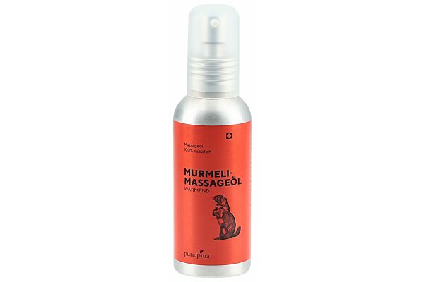 puralpina Murmeli-Massage-Öl wärmend Fl 100 ml