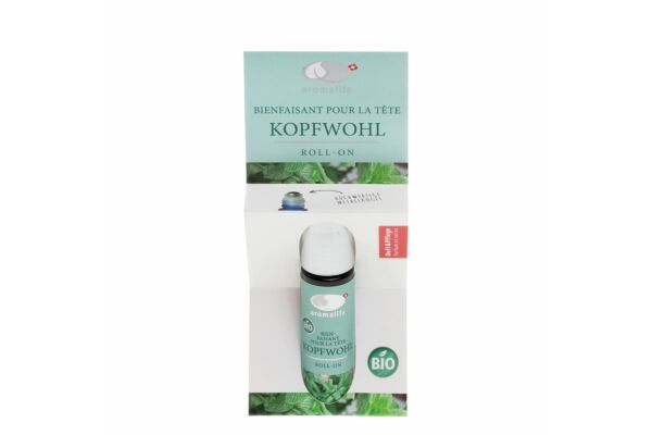 Aromalife Kopfwohl Roll on Pfefferminze 10 ml