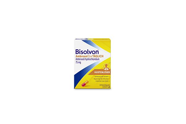 Bisolvon Ambroxol 1x PAR JOUR caps ret 75 mg 10 pce