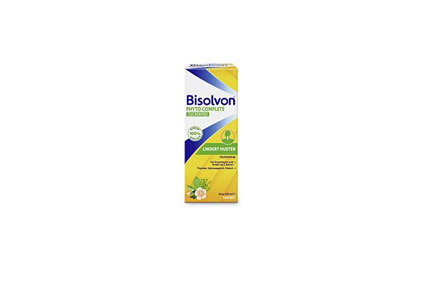 Bisolvon Phyto Complete sirop sans sucre contre la toux fl 120 ml