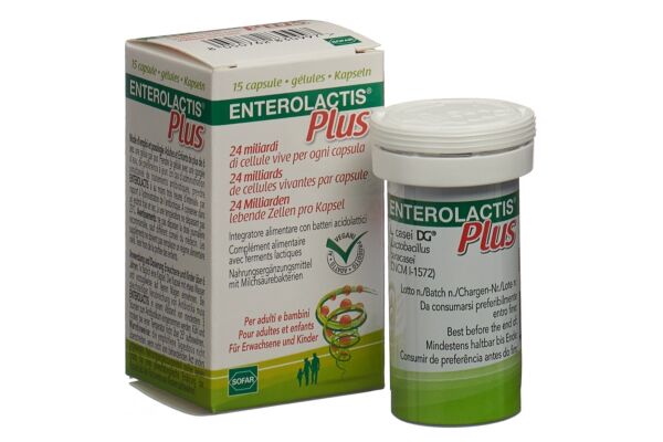 Enterolactis Plus caps 15 pce