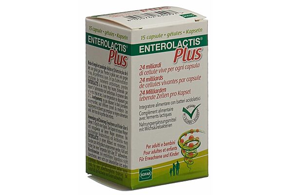 Enterolactis Plus Kaps 15 Stk