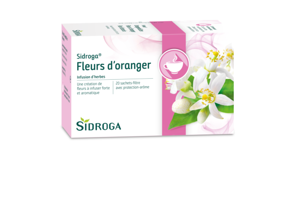 Sidroga infusion de fleurs d'oranger sach 20 pce