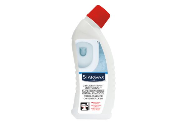 Starwax Détartrant superpuissant gel WC fl 750 ml