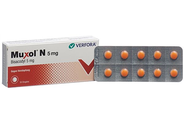 Muxol N drag 5 mg 30 pce