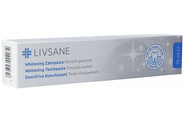 Livsane Whitening Zahnpasta Tb 75 ml