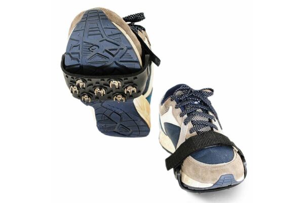 Sundo Crampons pour chaussures universels réglable en caoutchouc thermoplastique 1 paire