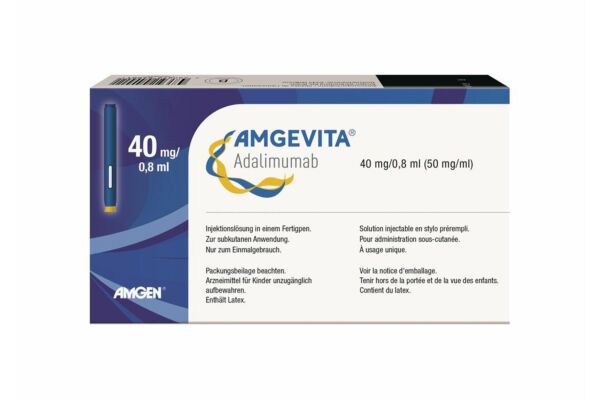 Amgevita Inj Lös 40 mg/0.8ml Fertigpen SureClick
