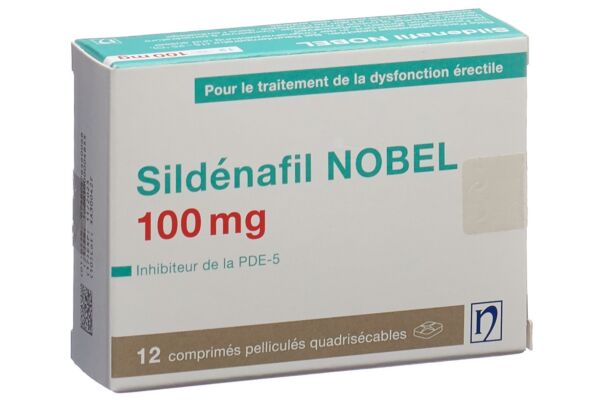 Sildenafil NOBEL Filmtabl 100 mg 12 Stk