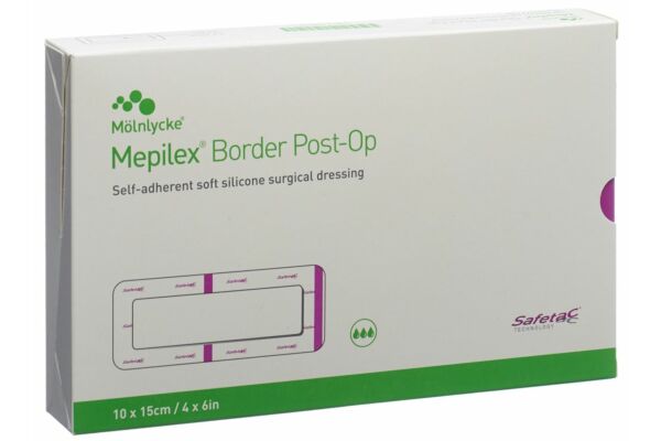 Mepilex Border Post OP 10x15cm 10 Stk