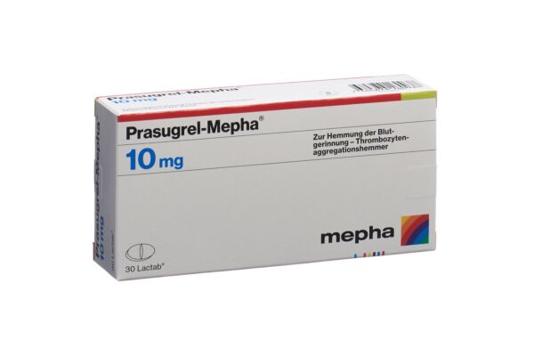 Prasugrel-Mepha Lactab 10 mg 30 Stk