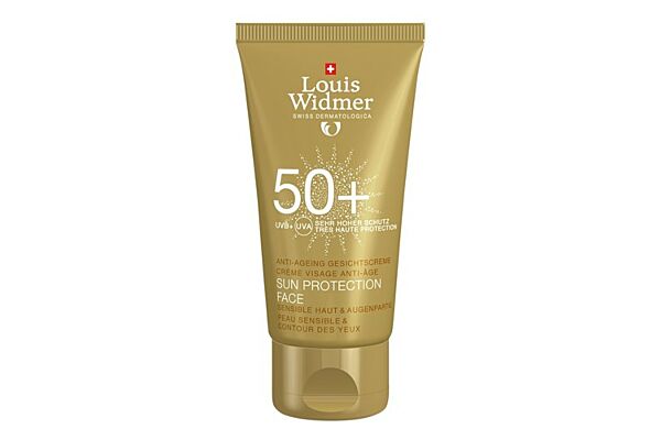 Louis Widmer Sun Protection Face LSF50 ohne Parfum 50 ml