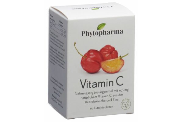 Phytopharma Vitamin C Lutschtabl Ds 60 Stk