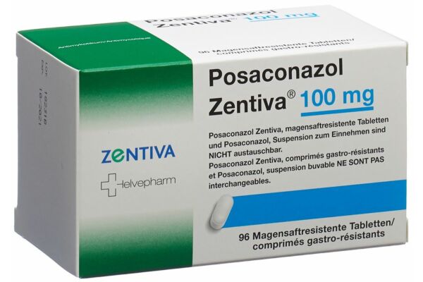 Posaconazol Zentiva Tabl 100 mg 96 Stk