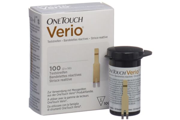 One Touch Verio Teststreifen 2 x 50 Stk