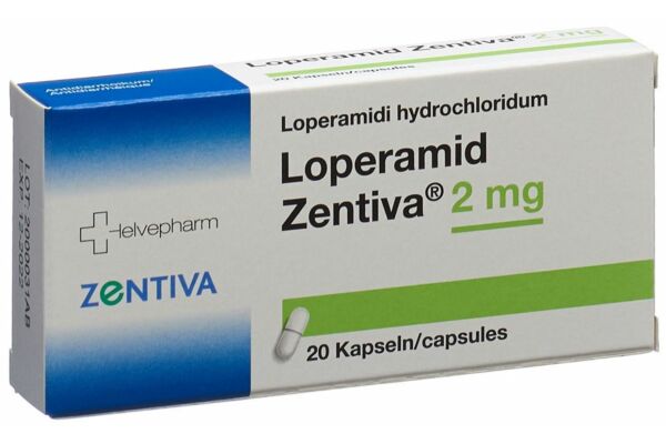 Loperamid Zentiva Kaps 2 mg 20 Stk