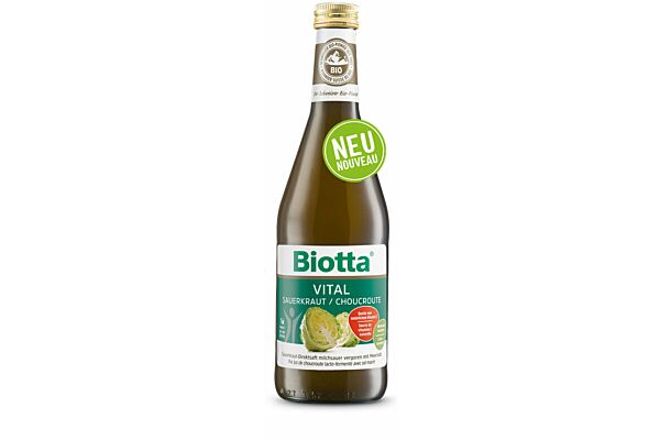Biotta Vital Sauerkraut Fl 5 dl