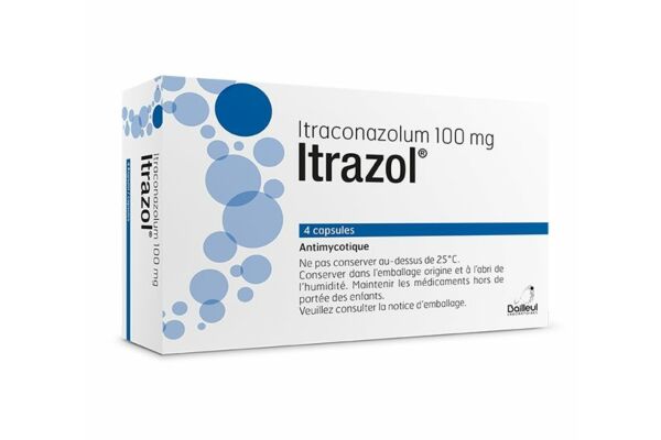 Itrazol 4 Kaps 100 mg 4 Stk