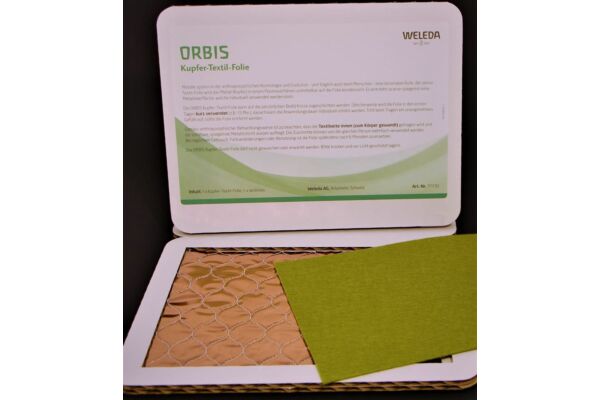 ORBIS Kupfer-Textil-Folie grün