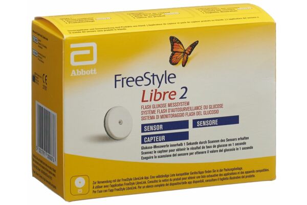 Abbott FreeStyle Libre 2 capteur 14 jours
