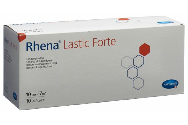 Rhena Lastic Forte 10cmx7m hautfarbig 10 Stk