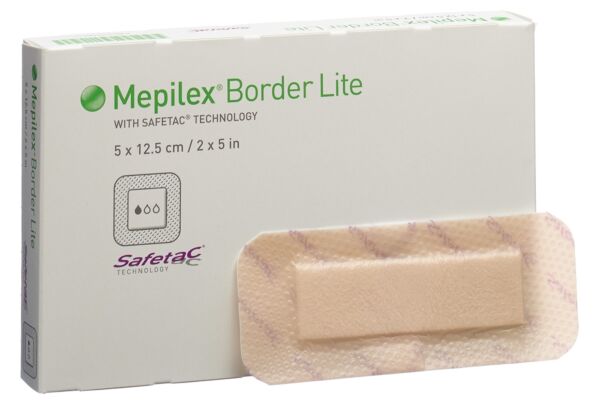 Mepilex Border Lite Silikonschaumverband 5x12.5cm # 5 Stk