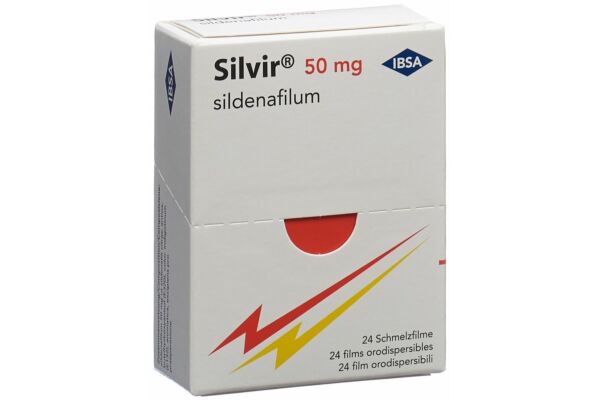 Silvir Schmelzfilm 50 mg 24 Stk