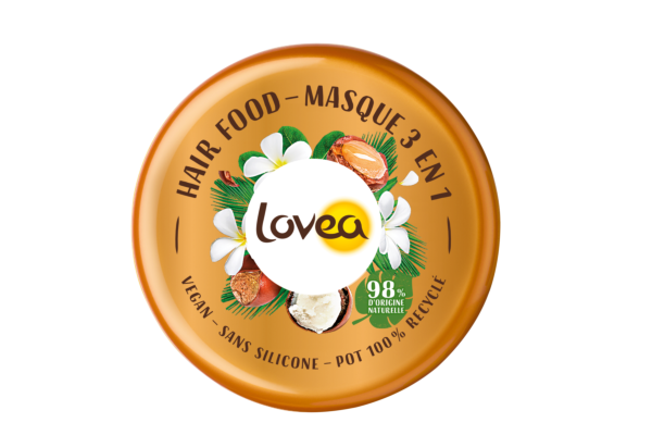 Lovea hair food masque 3 en 1 monoï karité 390 ml