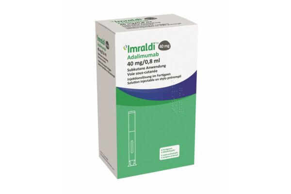 Imraldi Inj Lös 40 mg/0.8ml Fertigpen 6 x 0.8 ml