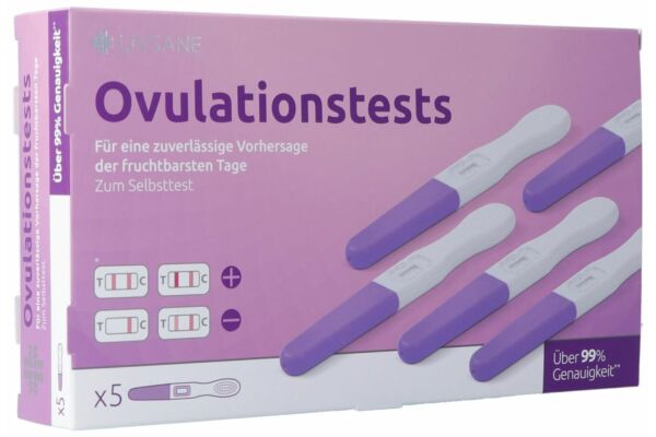 Livsane Tests d'ovulation 5 pce