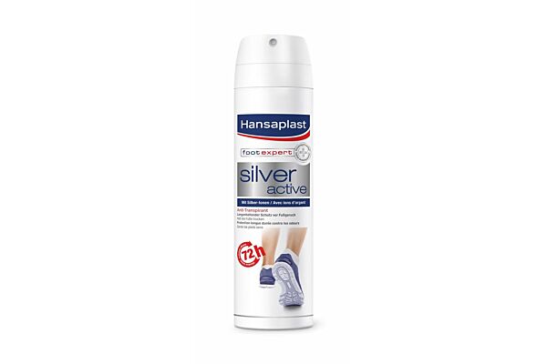 Hansaplast spray pour les pieds Silver Active 150 ml