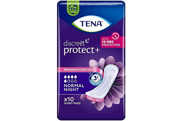 TENA discreet Normal Night 10 Stk
