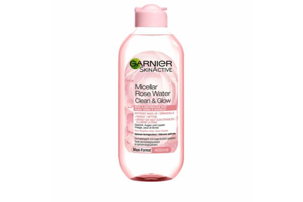 Garnier SkinActive eau micellaire à l'eau de rose fl 400 ml