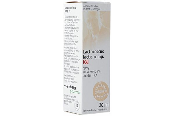 Spenglersan Lactococcus lactis comp. D 9 Spray Fl 20 ml