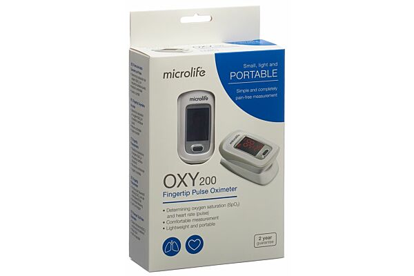 Microlife oxymètre de pouls Oxy 200