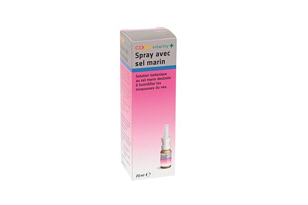 Coop Vitality Spray mit Meersalz Nasenspray 20 ml