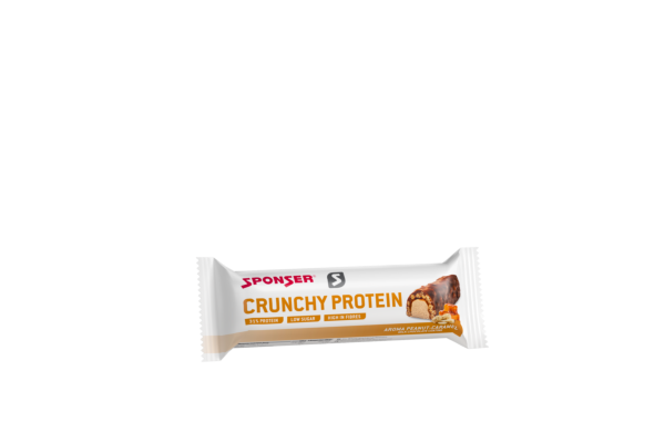 Sponser Crunchy Protein Bar Erdnuss Karamell 50 g