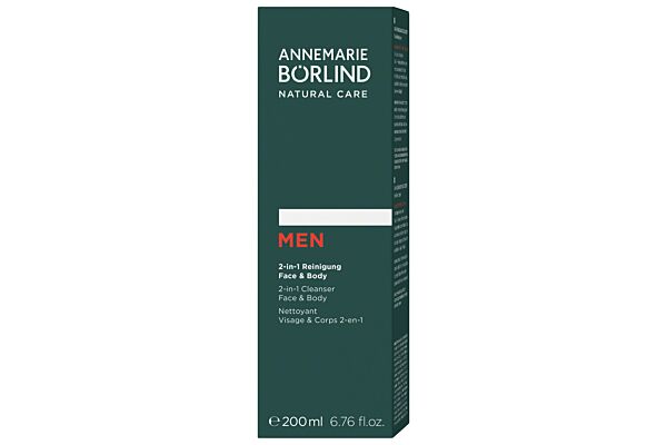Börlind Men 2 in 1 Reinigende Face & Body 200 ml