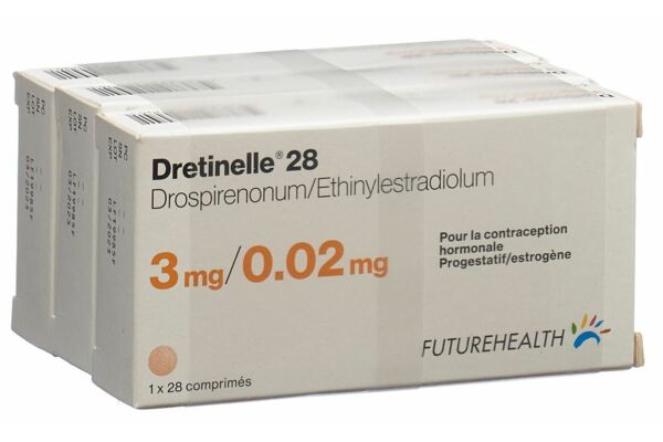 Dretinelle 28 cpr pell 3 x 28 pce