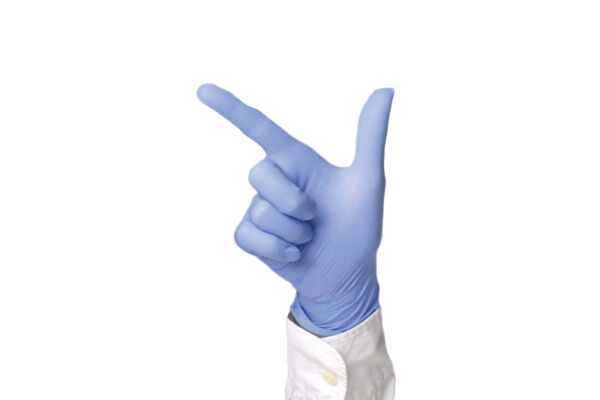 Sentina Ambidextrous gants d'examen M 7-8 Nitrile non poudrés 200 pce