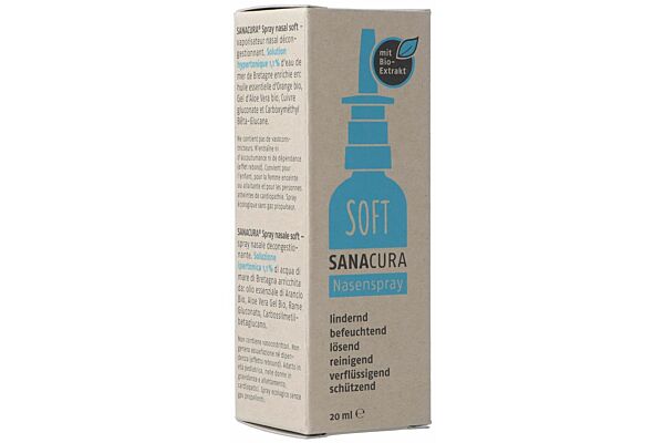 SANACURA spray nasal soft fl 20 ml