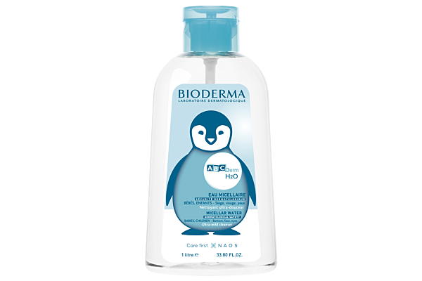 Bioderma ABCDerm H2O Sol Micell Pompe Invisible 1000 ml