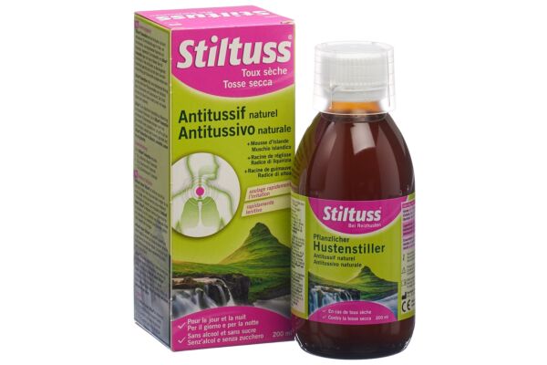 Stiltuss Pflanzlicher Hustenstiller Sirup Fl 200 ml