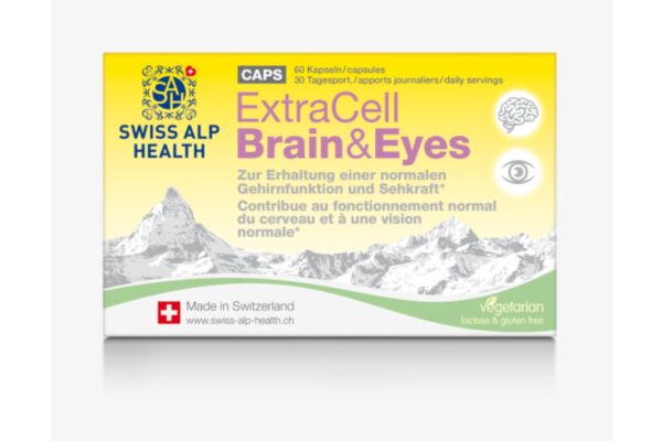 Extra Cell Brain & Eyes Kaps vegetarisch 60 Stk