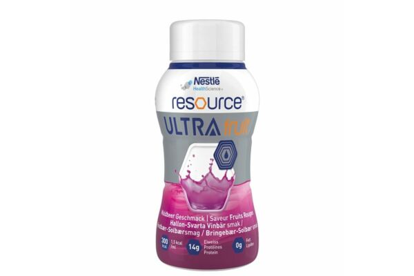Resource Ultra Fruit Waldbeere 4 Fl 200 ml