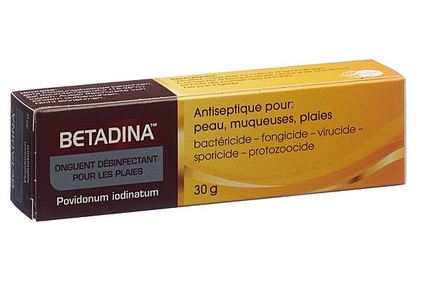 BETADINA desinfizierende Wundsalbe 10 mg/g Tb 30 g