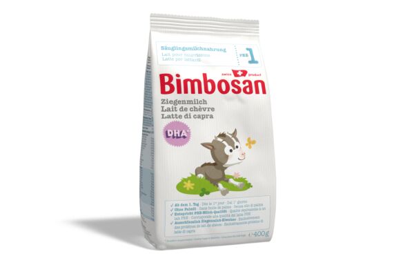 Bimbosan Ziegenmilch 1 Säuglingsmilch refill Btl 400 g