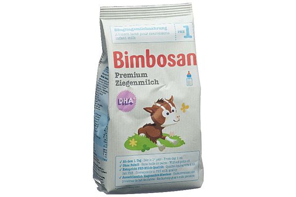 Bimbosan lait de chèvre 1 lait pour nourrissons recharge sach 400 g