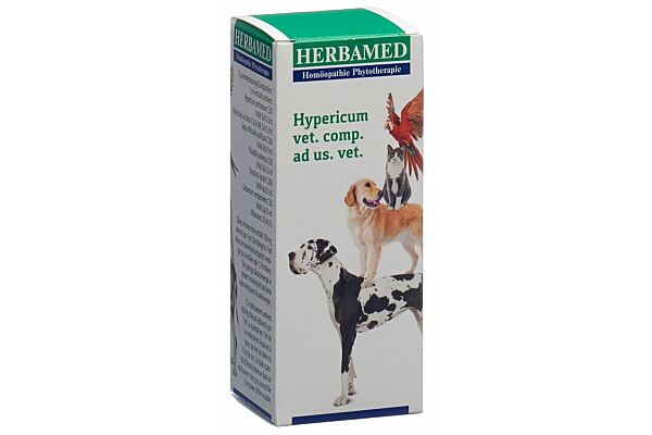 Herbamed hypericum vet. comp. gouttes ad us. vet. fl 50 ml
