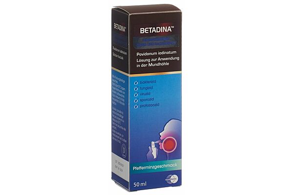 Betadina desinfizierendes Mund- und Rachenspray 50 ml